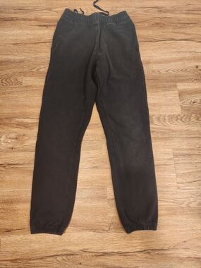 NY Collection Black Men's Jogger Sweatpants